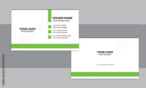 Modern and Simple Business card design 