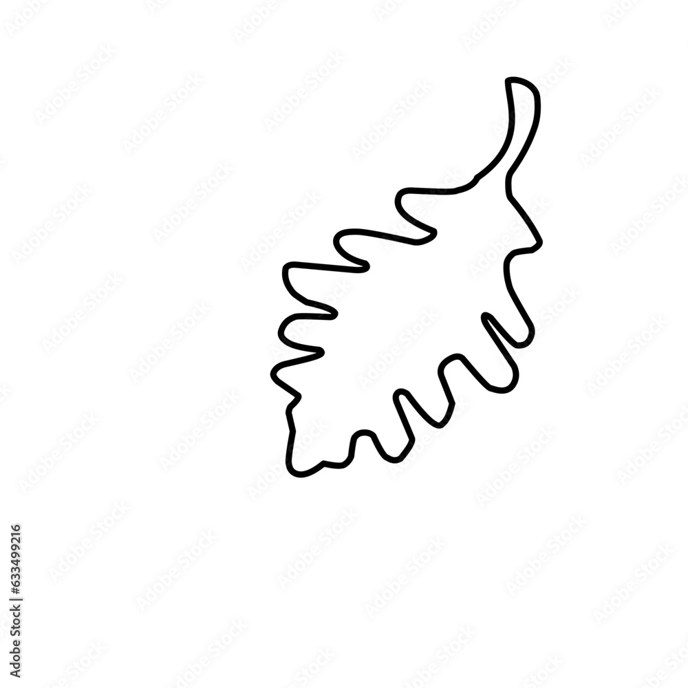 Leaf Outline Leaf Outline
