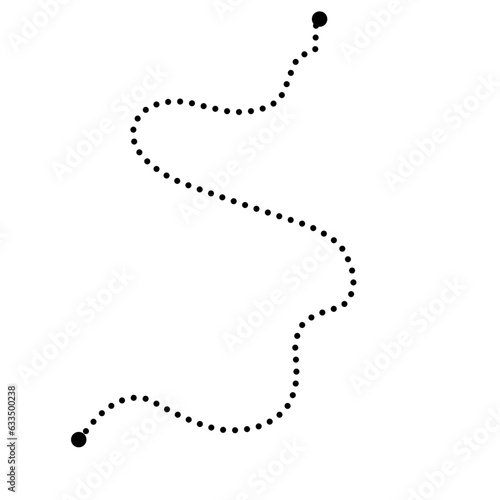 Travel Dotted Line 