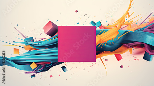 Abstract background poster