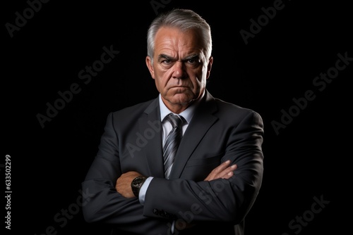 Strong man portrait