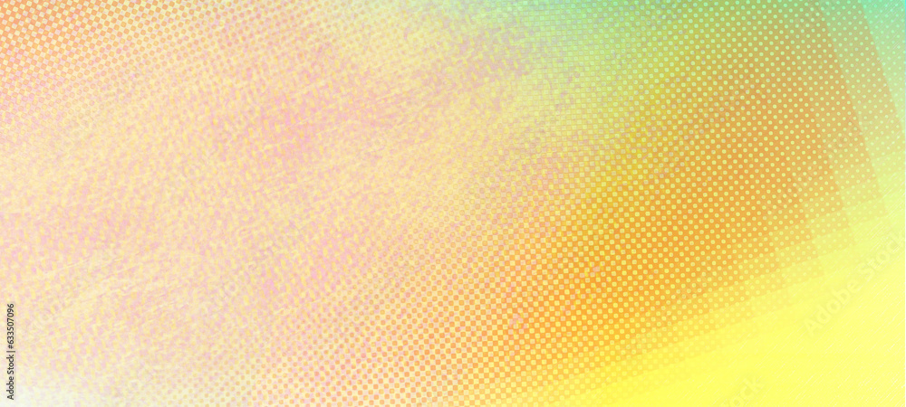Background yellow. Widescreen backdrop with copy space, usable for social media promotions, events, banners, posters, anniversary, party, and online web Ads
