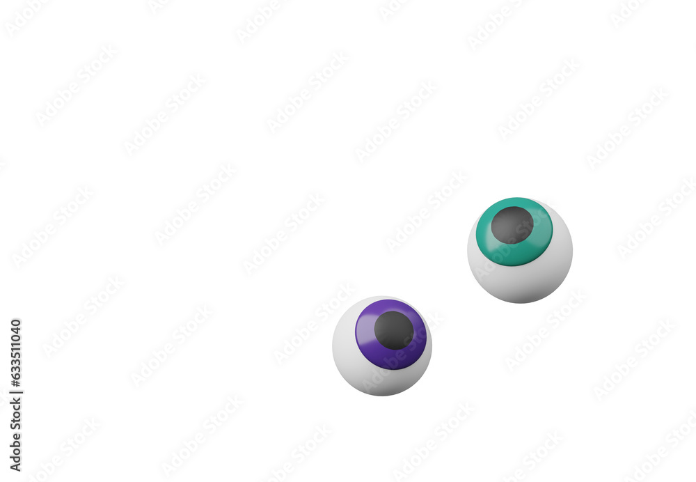 3d render, Halloween party elements decoration with sweet candy eye for celebration event and festival isolated on clean png background, trick or treat concept. 3d render, Halloween party elements decoration with sweet candy eye for celebration event and festival isolated on clean png background, trick or treat concept.