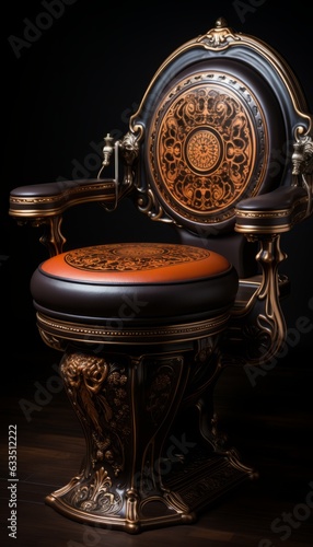 Vintage toilet bowl.