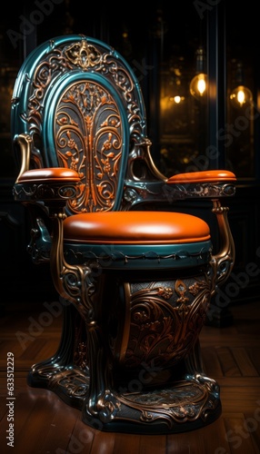Vintage toilet bowl.