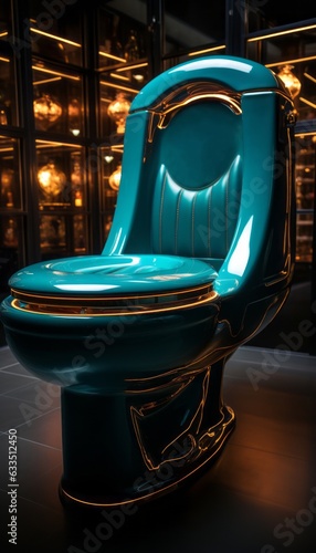 Vintage toilet bowl.