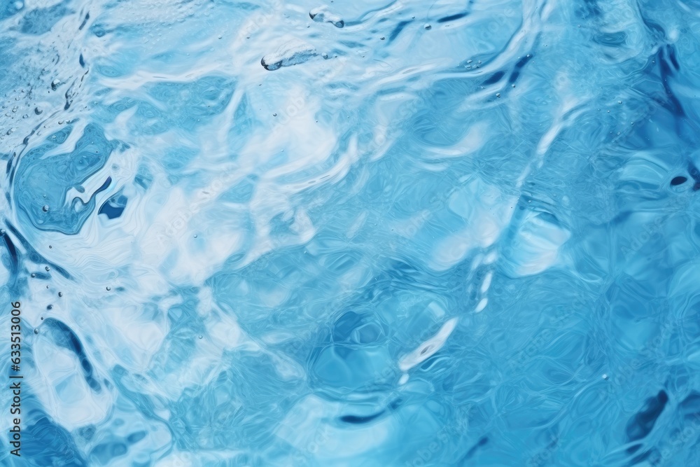background with water texture, transparent liquid. ai generative
