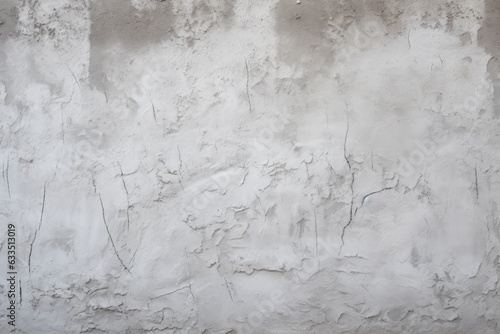 A background of a cement wall with a texture resembling white polished mortar.