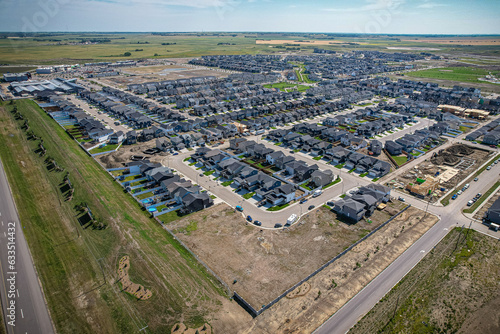 Brighton Aerial in Saskatoon  Saskatchewan  Canada