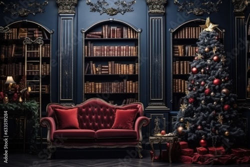 Luxury Christmas interior
