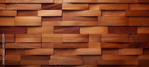 Parquet from Cherry tree wood. Natural Cherry wooden parquet background texture image. Wooden texture background. Ai generated