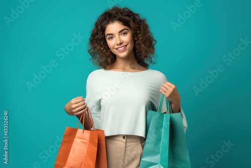 Woman with shopping bag