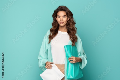 Woman with shopping bag