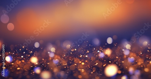 Glitter background with confetti