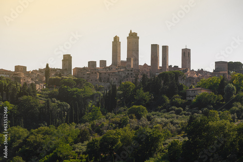 Views of the village of San Gimignano in Tuscany, Italy. San Gimignano 