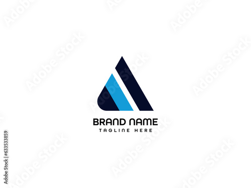 a modern letter logo