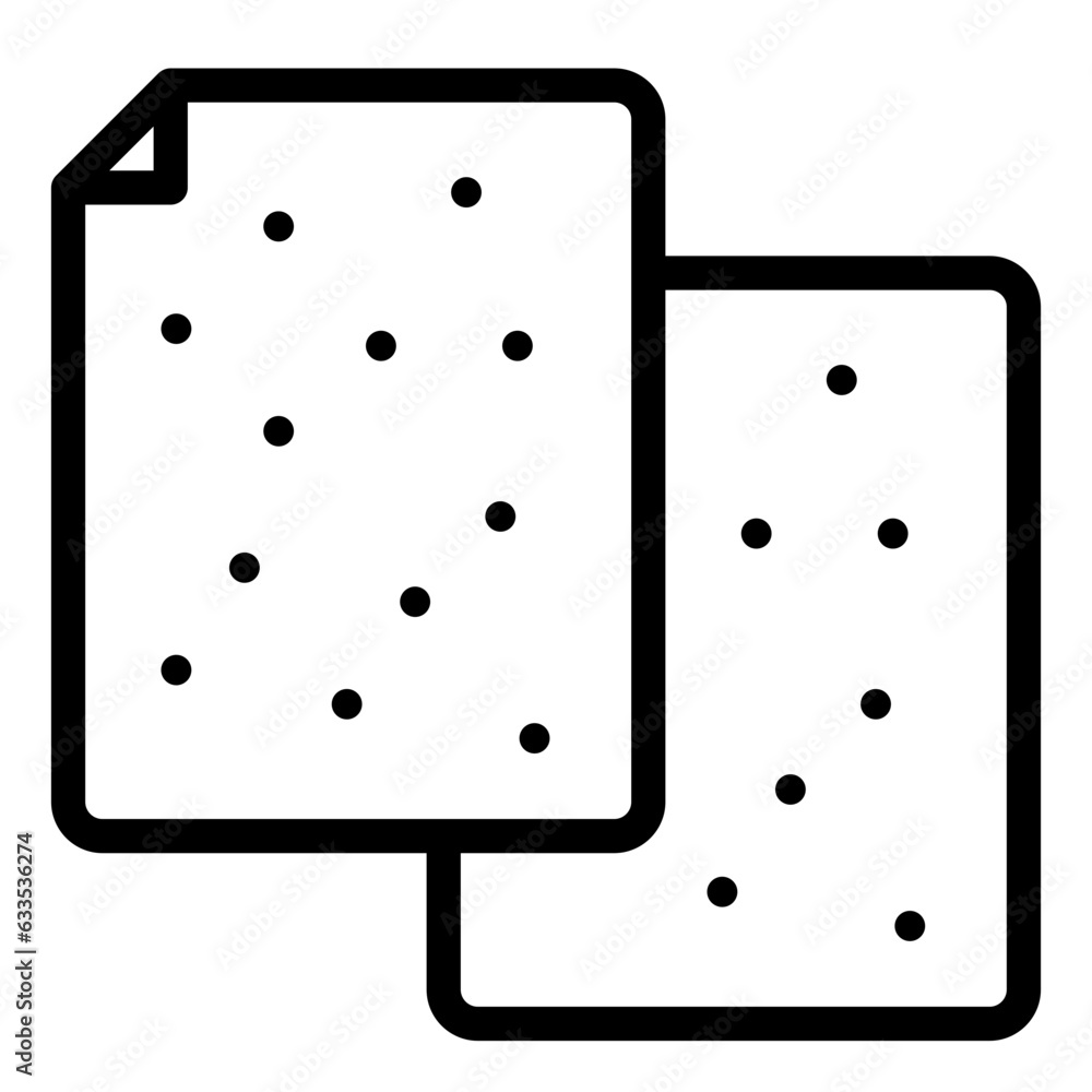 Hanji textile traditional outline icon Hanji textile traditional outline icon