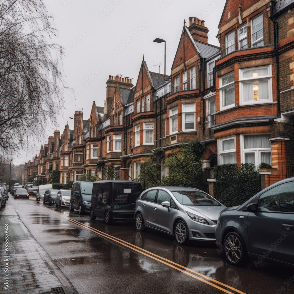 street in the city