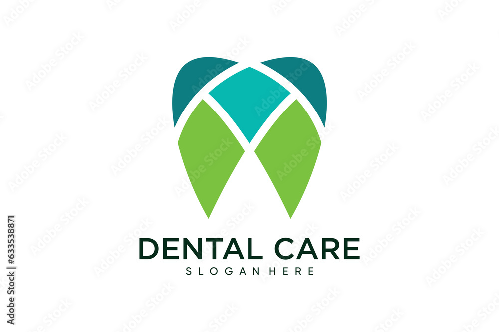 Dental logo design template vector illustration with creative idea Dental logo design template vector illustration with creative idea