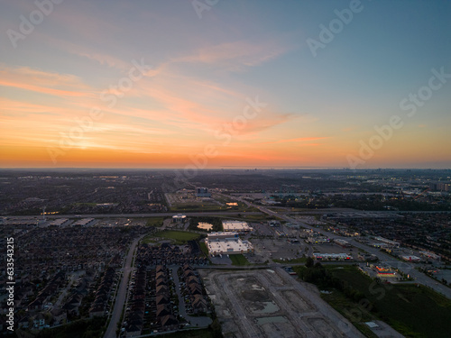 Experience the epitome of Vaughan real estate through mesmerizing drone footage. Nestled by Major Mackenzie & Jane St, close to Highway 400, this area boasts architectural elegance amidst vibrant urba