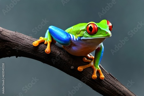 red eyed frog