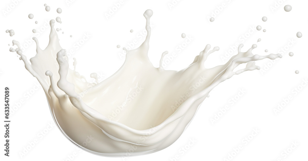 Milk splash isolated. Milk splash isolated.