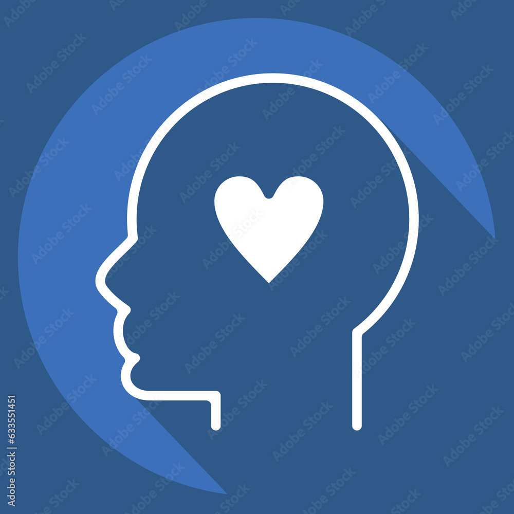 Icon Kindness. related to Psychology Personality symbol. simple design editable. simple illustration Icon Kindness. related to Psychology Personality symbol. simple design editable. simple illustration