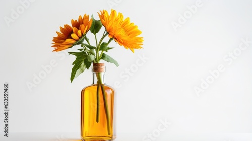 orange flower in vase © Anything Design