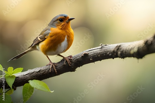 robin on branch