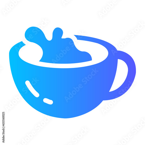 mug Gradient icon