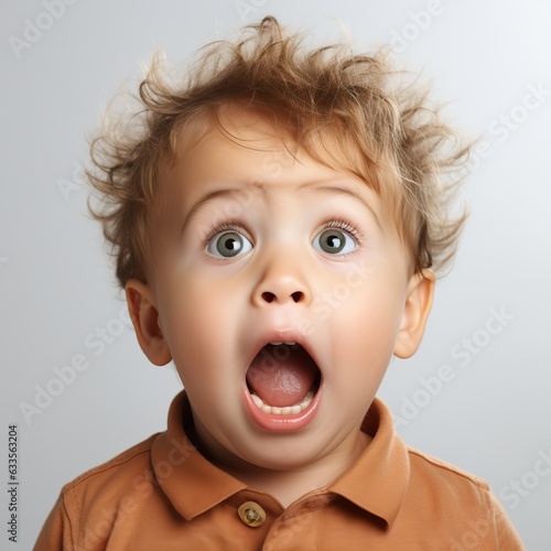 surprised little kid, gener...