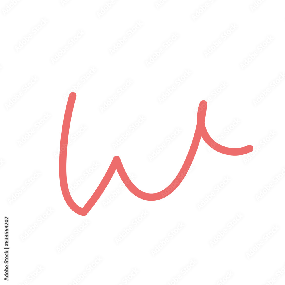 Red Squiggly Doodles Lines Vectors Red Squiggly Doodles Lines Vectors