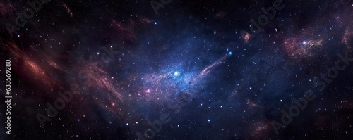 a photo of very dark starry night space taken from James Webb Space Telescope, night sky, dark black and dark blue tone, nebula, AI Generative
