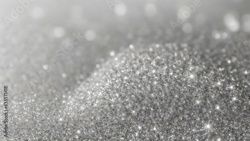 a close up of glitter