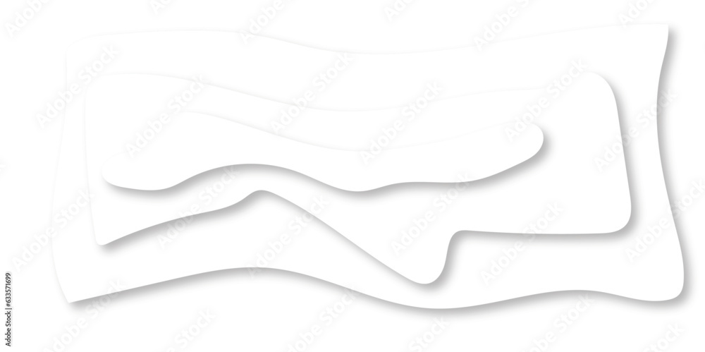 Abstract 3d papercut white background in illustration. Geometric layered curve line white vector background. White waves decorative papercut design. modern wallpaper texture and 3d realistic. Abstract 3d papercut white background in illustration. Geometric layered curve line white vector background. White waves decorative papercut design. modern wallpaper texture and 3d realistic.