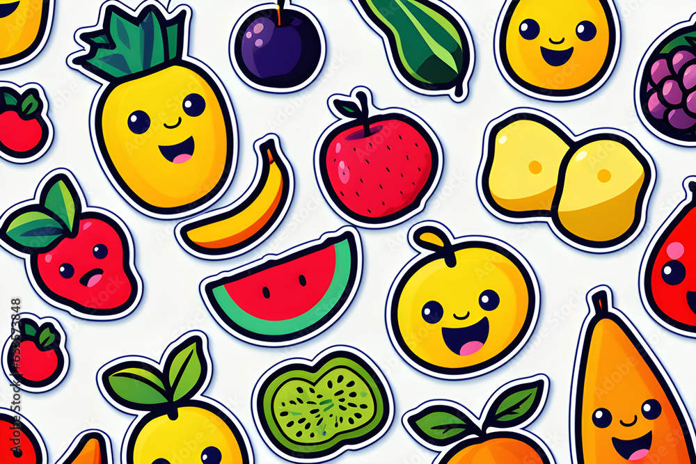 various fruits.
Generative AI various fruits.
Generative AI