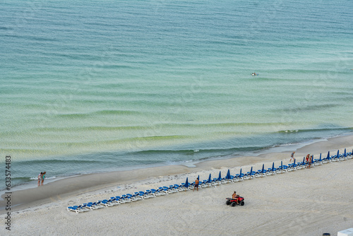 A Beach View in Panama City Florida 