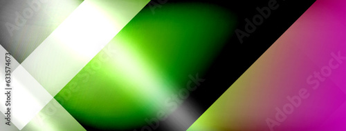 Light and shadow squares and lines abstract background