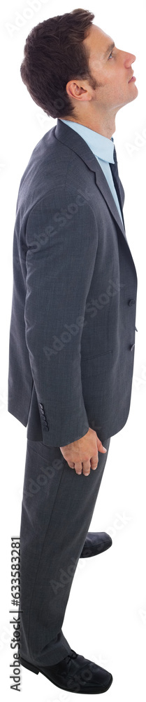 Digital png photo of smiling caucasian businessman on transparent background Digital png photo of smiling caucasian businessman on transparent background