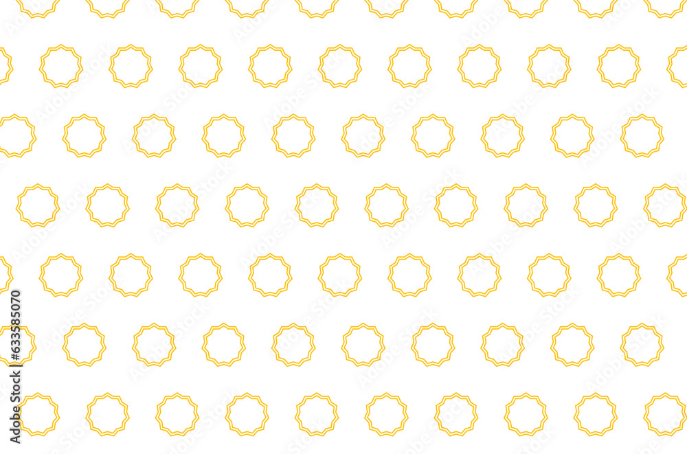 Digital png illustration of yellow shapes on transparent background
