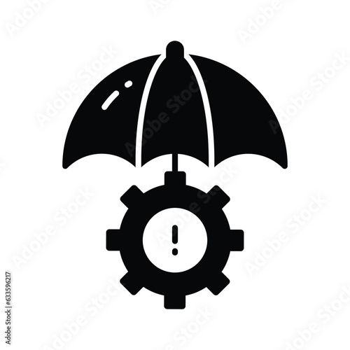 Check this eye catching vector of risk management in modern design style