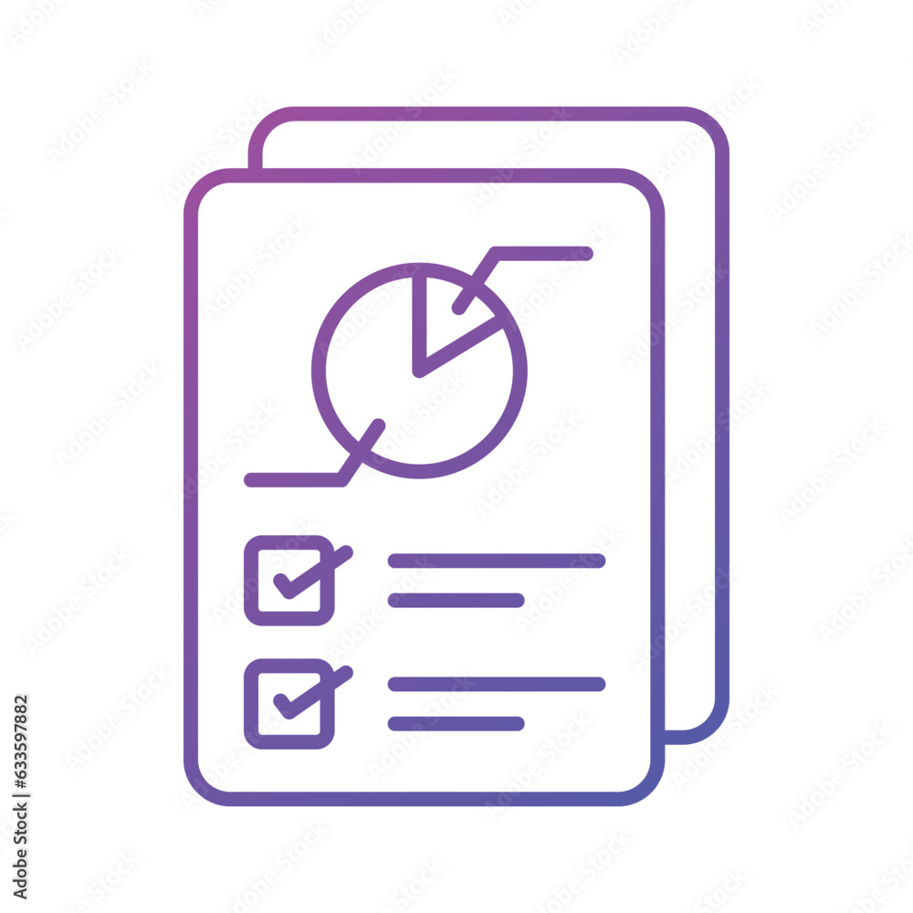 Check this carefully crafted icon of business report, analytical report vector Check this carefully crafted icon of business report, analytical report vector