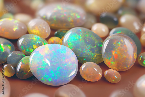 opal gemstone background