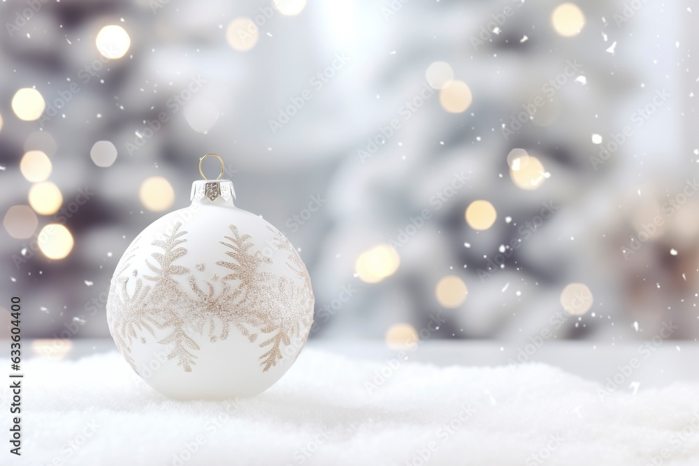 Decorated Christmas tree on blurred background Decorated Christmas tree on blurred background