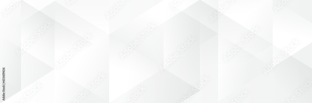 Abstract white Geometric banner design background. Abstract white Geometric banner design background.
