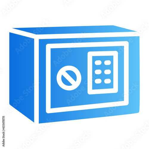 safebox gradient icon