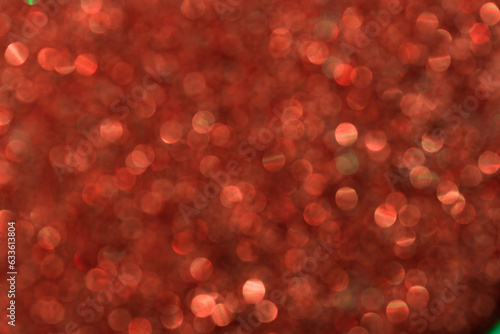 Red bokeh abstract Christmas Background