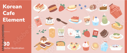 Korean Cafe Element
