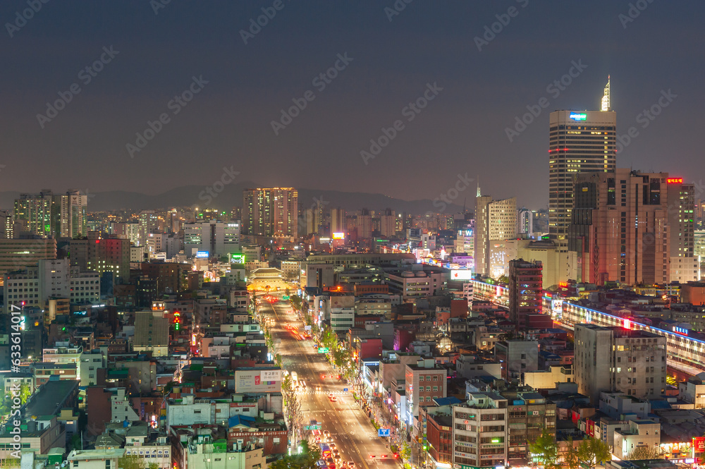 서울 흥인지문 동대문 야경