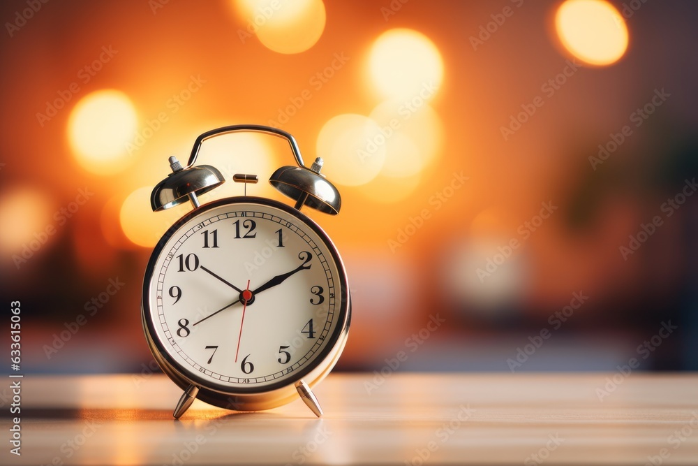 close up of calendar and alarm clock, alarm clock, Generative AI. close up of calendar and alarm clock, alarm clock, Generative AI.